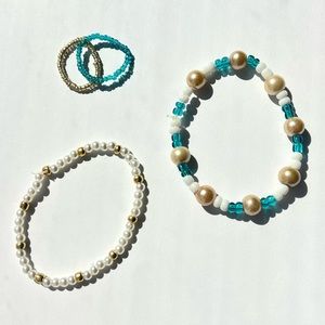 Handmade beaded set